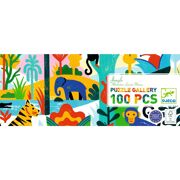 Puzzel & Poster Jungle 100 stuks - DJECO DJ07619